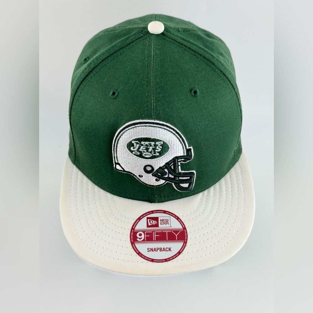New York Jets New Era 9Fifty Stitched Football Helmet Cap, Snapback